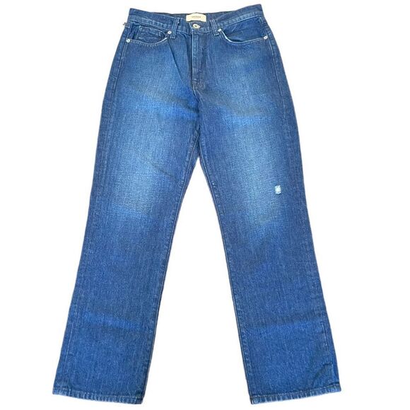 BALDWIN KANSAS CITY THERESE EL DORADO HIGH RISE CLASSIC STRAIGHT JEANS sz 28 New - Picture 1 of 9